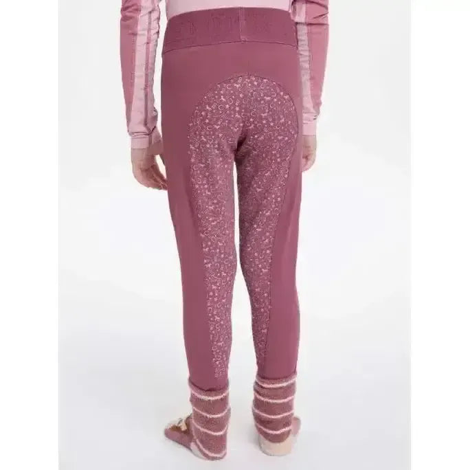Lemieux Mini Pull Ons Rosewood-Riding Tights-Lemieux-Rosewood-7-8 years-Horsey Shopping