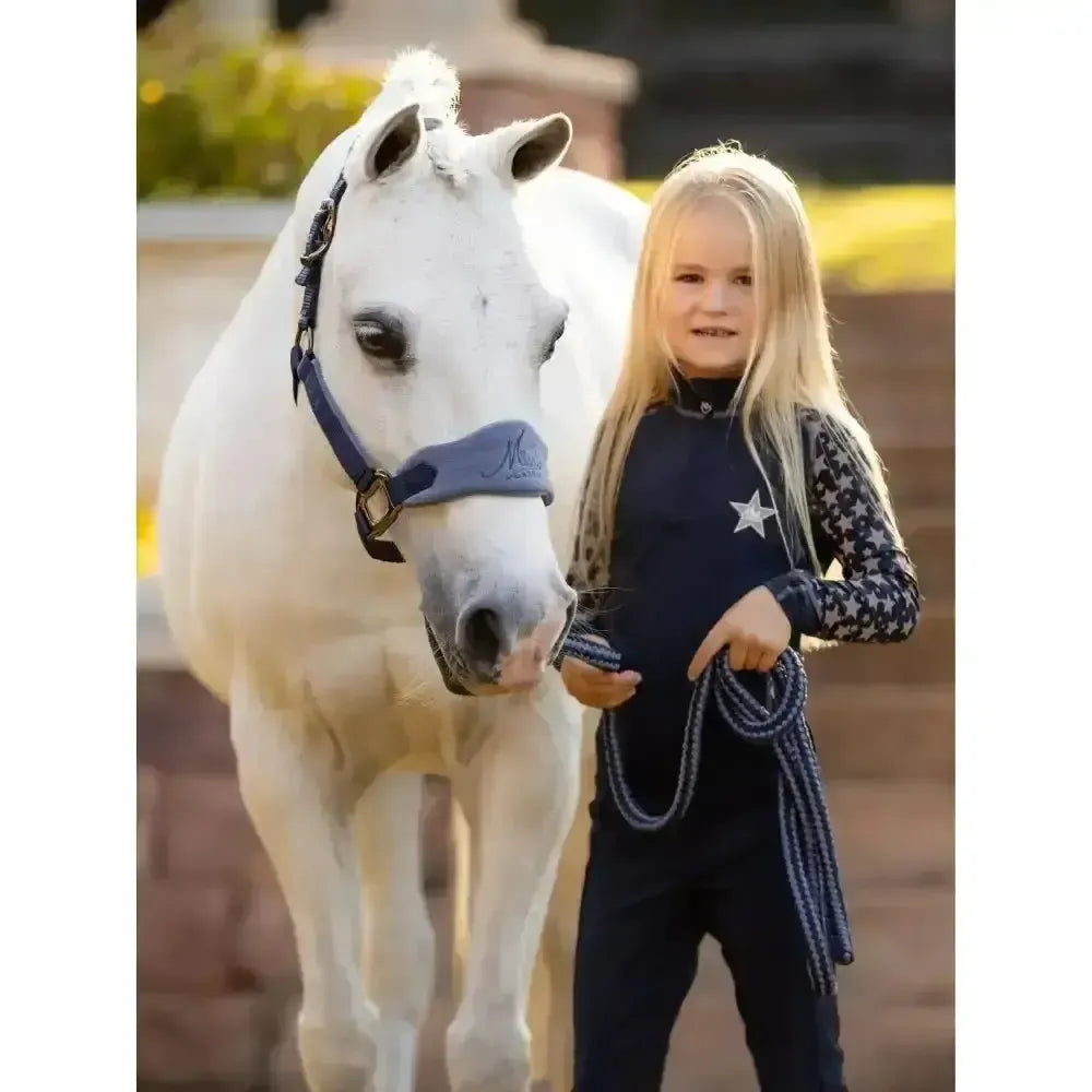 Lemieux Mini Reflective Base Layer-Base Layers-Lemieux-Indigo-3-4 Years-Horsey Shopping