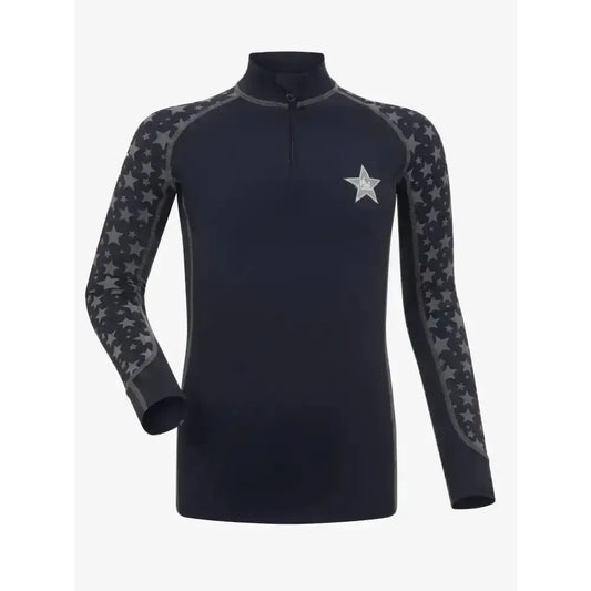 Lemieux Mini Reflective Base Layer-Base Layers-Lemieux-Indigo-3-4 Years-Horsey Shopping