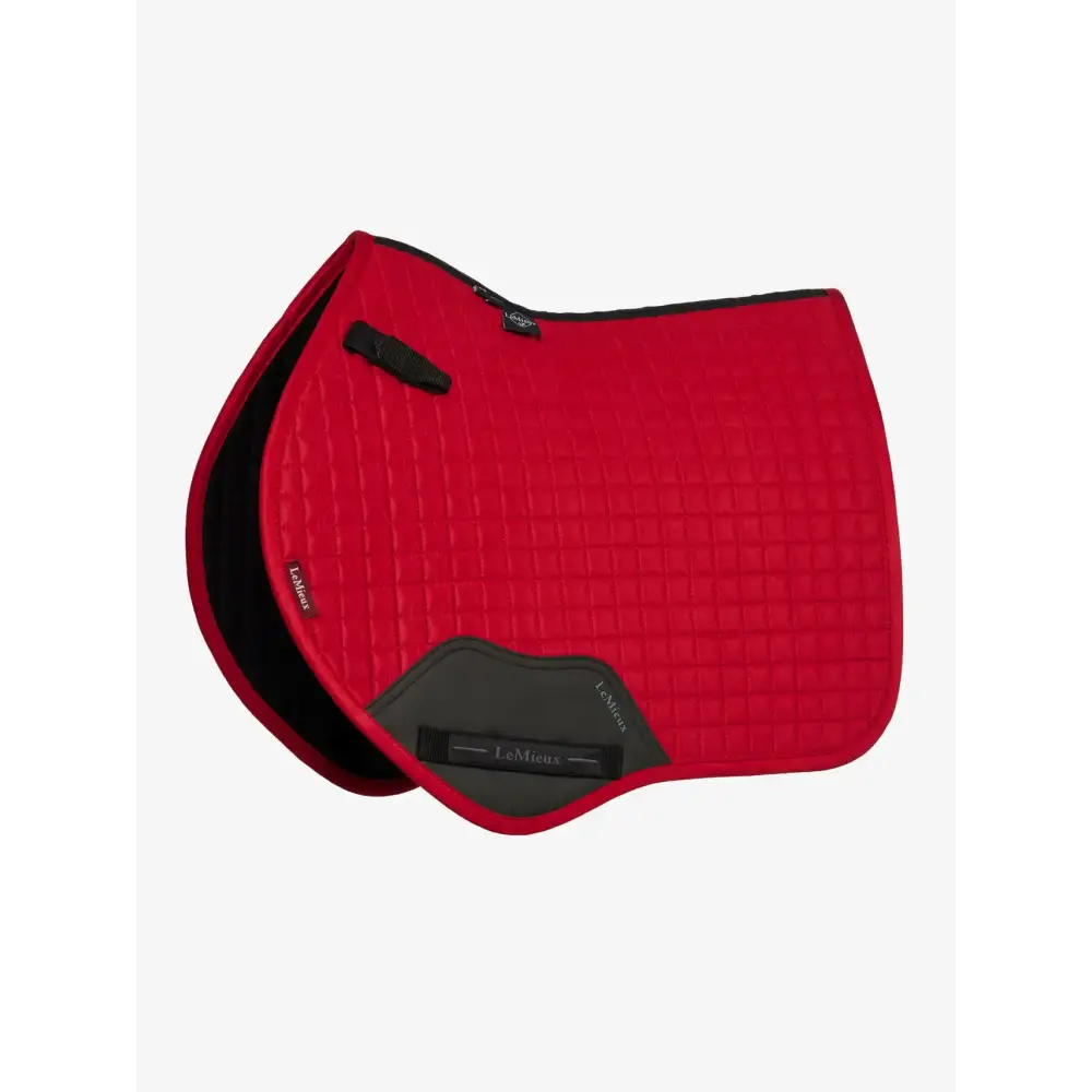 Lemieux Mini Suede Close Contact Square Chilli-Saddle Pads-Lemieux-Chilli-X-Small-Horsey Shopping