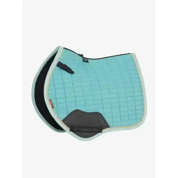 Lemieux Mini Suede Close Contact Square Lagoon-Saddle Pads-Lemieux-Lagoon-X-Small-Horsey Shopping
