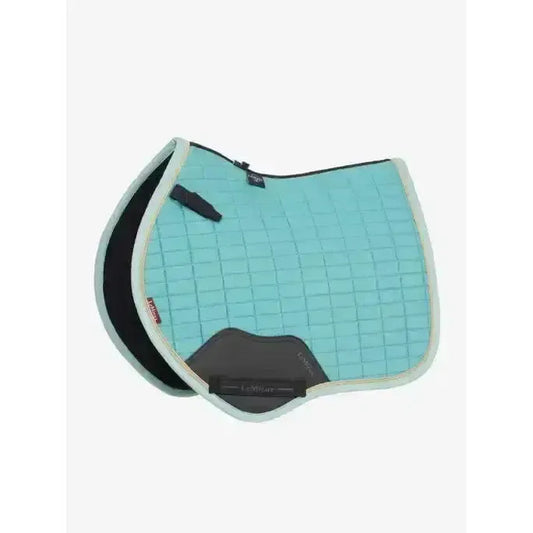Lemieux Mini Suede Close Contact Square Lagoon-Saddle Pads-Lemieux-Lagoon-X-Small-Horsey Shopping