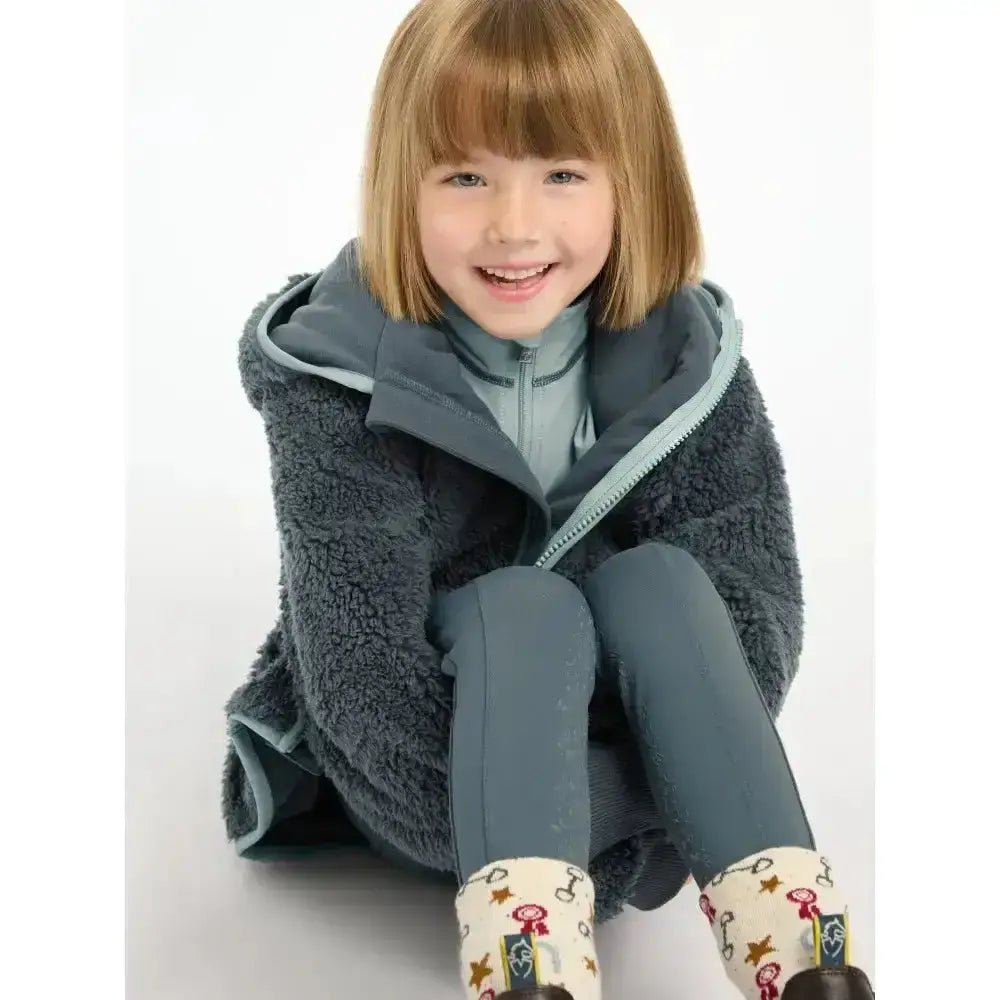 Lemieux Mini Teagan Fleece Petrol-Hoodies-Lemieux-5-6 years-Petrol-Horsey Shopping