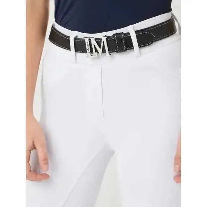 Lemieux Monogram Belt Black-Belts-Lemieux-X-Small-Black-Horsey Shopping
