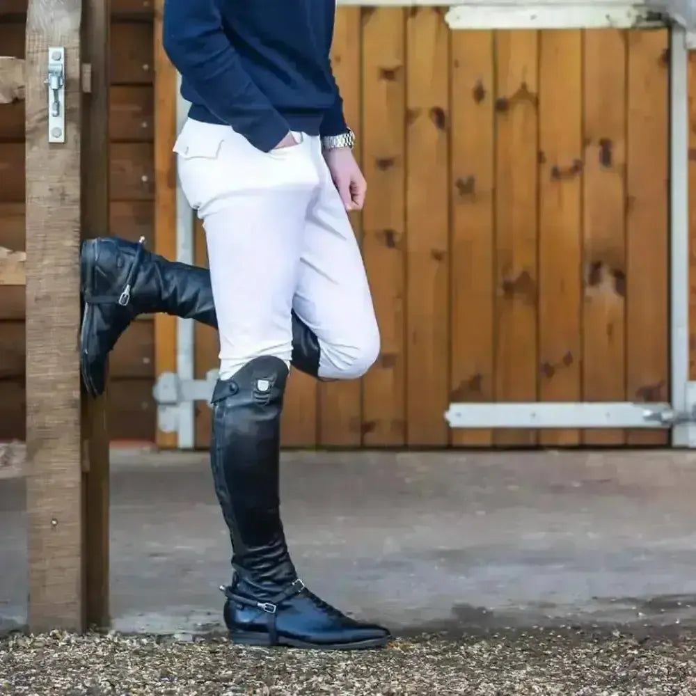 Lemieux Monsieur Mens Breeches White-Breeches-Lemieux-White-28"-Horsey Shopping