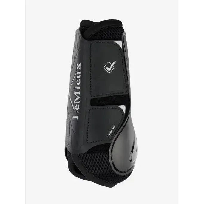 Lemieux Motionflex Dressage Boot Black-Brushing Boots-Lemieux-Medium-Black-Horsey Shopping