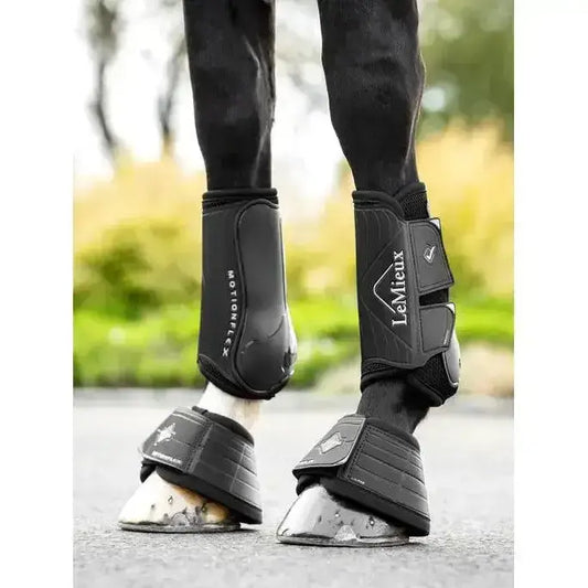 Lemieux Motionflex Dressage Boot Black-Brushing Boots-Lemieux-Medium-Black-Horsey Shopping