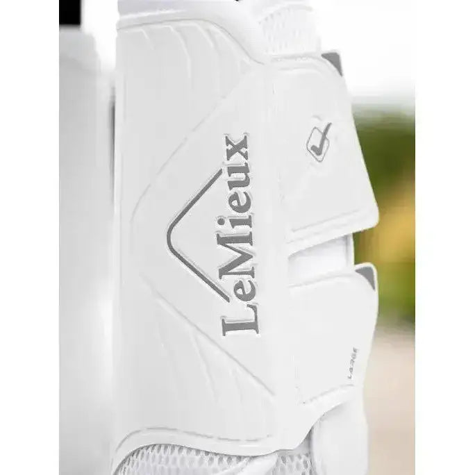 Lemieux Motionflex Dressage Boot White-Brushing Boots-Lemieux-Medium-White-Horsey Shopping