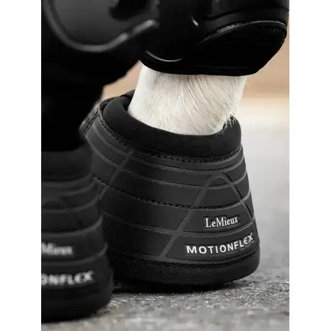 Lemieux Motionflex Over Reach Boot Black-Over Reach Boots-Lemieux-Small-Black-Horsey Shopping