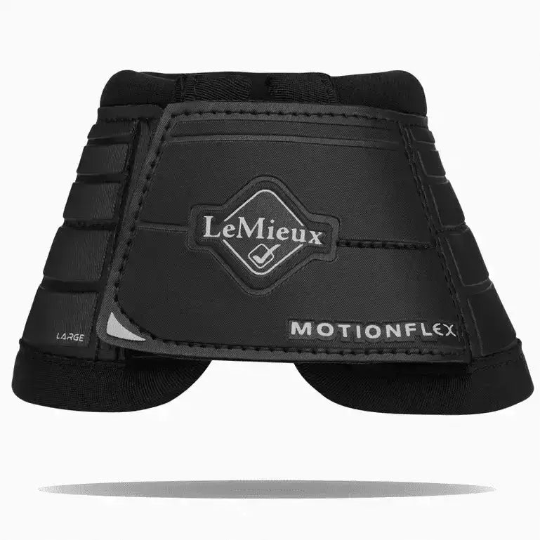 Lemieux Motionflex Over Reach Boot Black-Over Reach Boots-Lemieux-Small-Black-Horsey Shopping