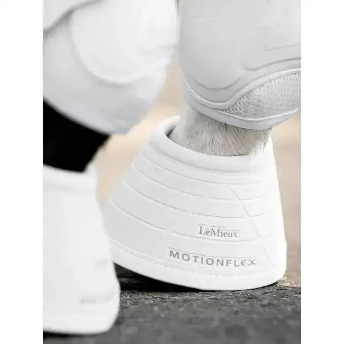 Lemieux Motionflex Over Reach Boot White-Over Reach Boots-Lemieux-Small-White-Horsey Shopping