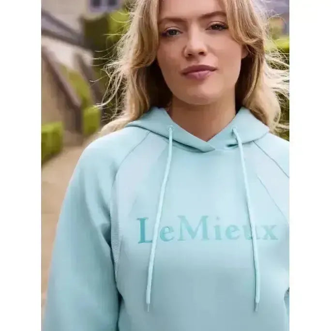 Lemieux Nadine Hoodie Aqua-Hoodies-Lemieux-Aqua-UK 6-Horsey Shopping