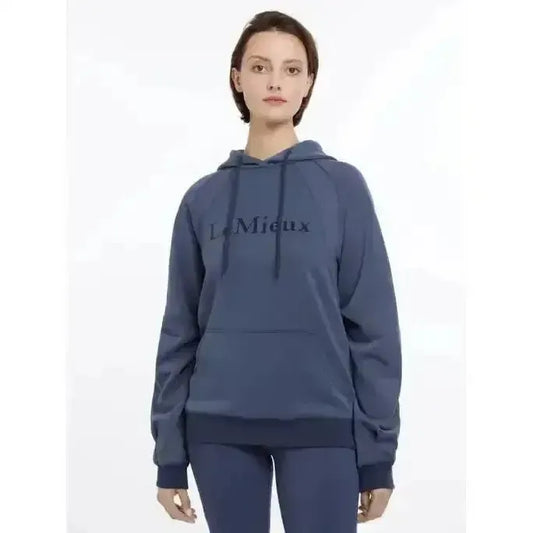 Lemieux Nadine Hoodie Dusk Blue-Hoodies-Lemieux-Dusk Blue-UK 6-Horsey Shopping