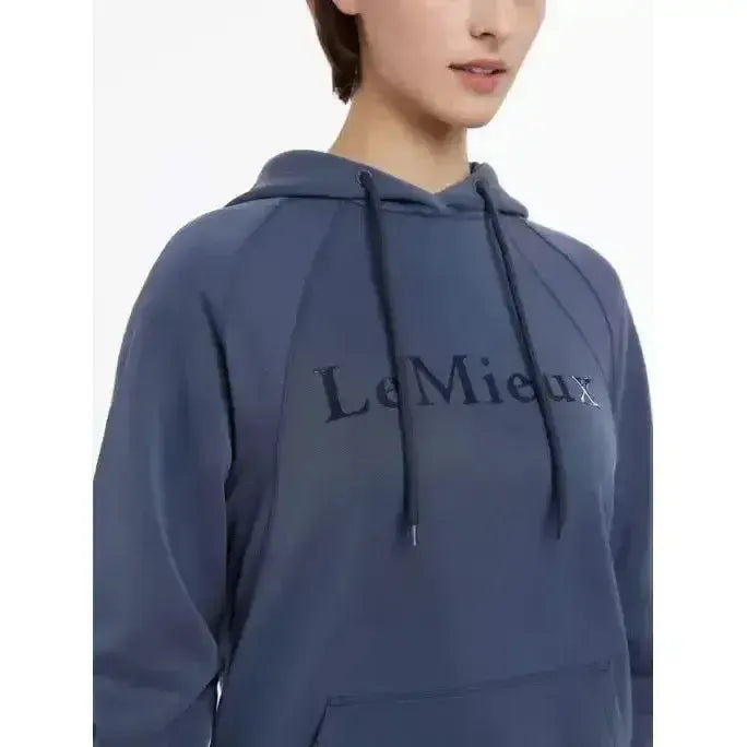 Lemieux Nadine Hoodie Dusk Blue-Hoodies-Lemieux-Dusk Blue-UK 6-Horsey Shopping
