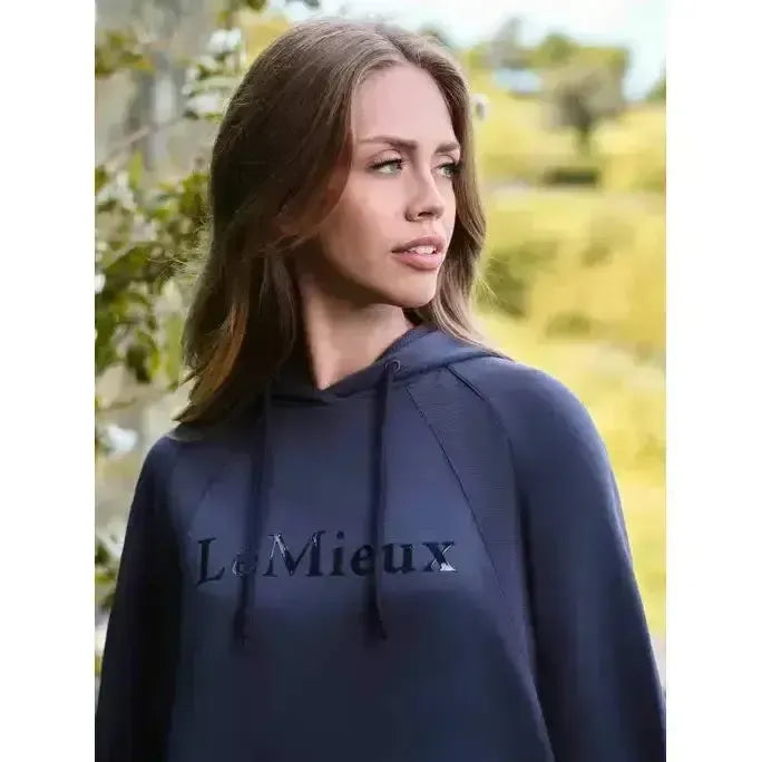Lemieux Nadine Hoodie Dusk Blue-Hoodies-Lemieux-Dusk Blue-UK 6-Horsey Shopping