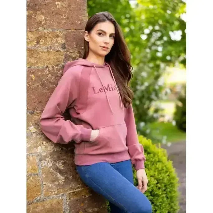 Lemieux Nadine Hoodie Peony-Hoodies-Lemieux-Peony-UK 6-Horsey Shopping