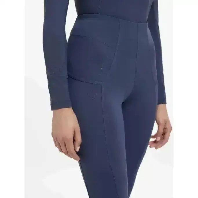 Lemieux Naomi Pull On Breeches Dusk Blue-Riding Tights-Lemieux-Dusk Blue-UK 8-Horsey Shopping