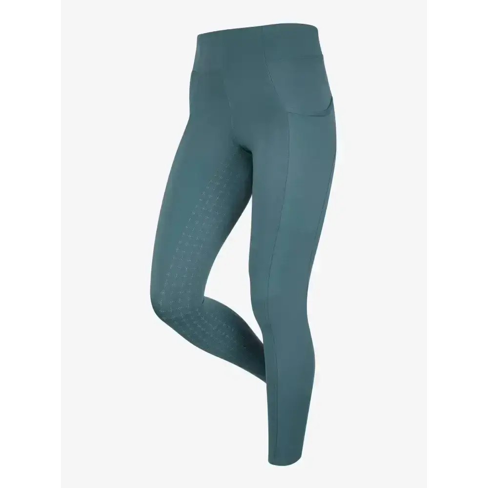 Lemieux Naomi Pull On Breeches Petrol-Riding Tights-Lemieux-UK 8-Horsey Shopping