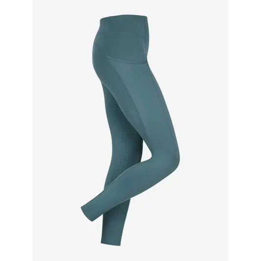Lemieux Naomi Pull On Breeches Petrol-Riding Tights-Lemieux-UK 8-Horsey Shopping