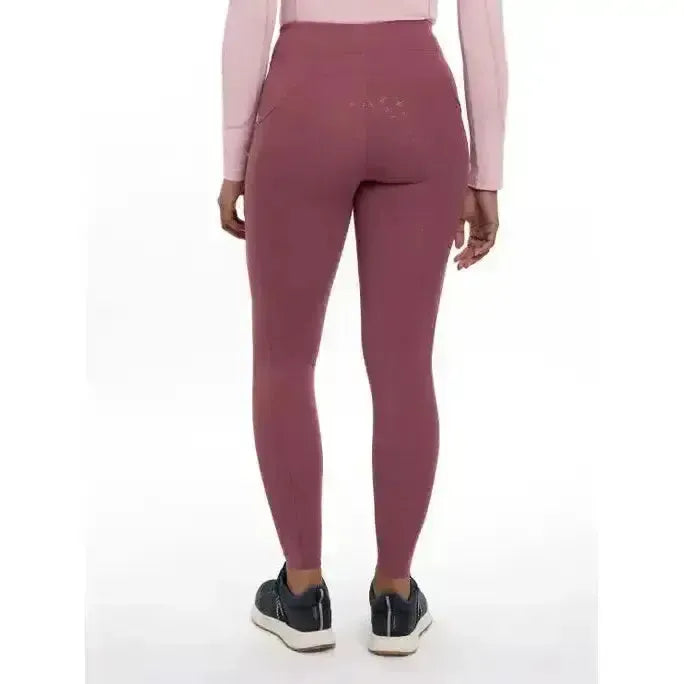 Lemieux Naomi Pull On Breeches Rosewood-Riding Tights-Lemieux-Rosewood-UK 10-Horsey Shopping