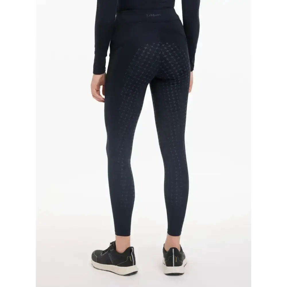 Lemieux Naomi Pull On Breeches (Updated) Navy-Riding Tights-Lemieux-UK 6-Horsey Shopping