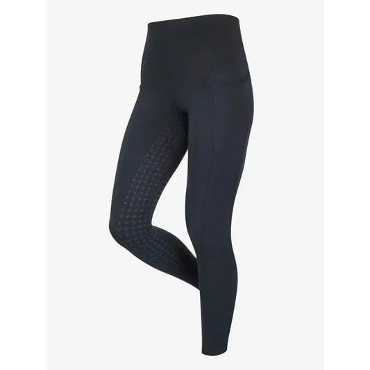 Lemieux Naomi Pull On Breeches (Updated) Navy-Riding Tights-Lemieux-UK 6-Horsey Shopping