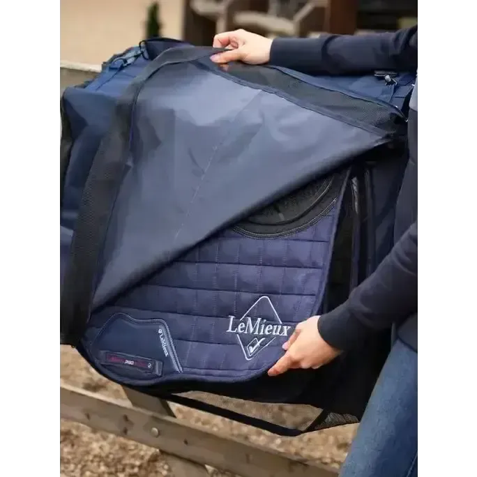 Lemieux New Saddle Pad Carry Bag Navy-Luggage & Bags-Lemieux-One Size-Navy-Horsey Shopping
