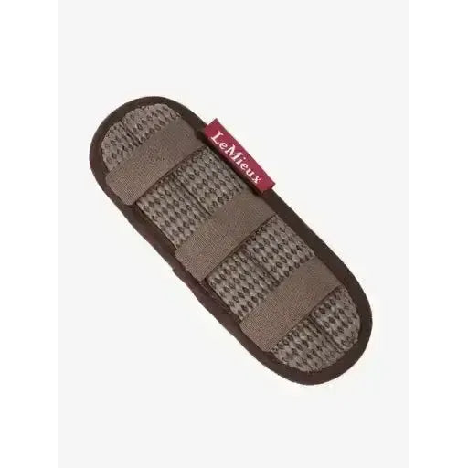 Lemieux Noseband Pad Brown-Noseband Covers-Lemieux-Brown-One Size-Horsey Shopping