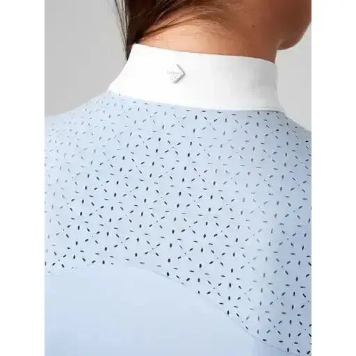 Lemieux Olivia Long Sleeve Show Shirt Mist-Show Shirts-Lemieux-UK 10-Mist-Horsey Shopping