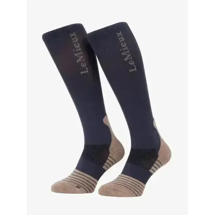 Lemieux Performance Socks Dusk Blue-Riding Socks-Lemieux-Dusk Blue-Small-Horsey Shopping
