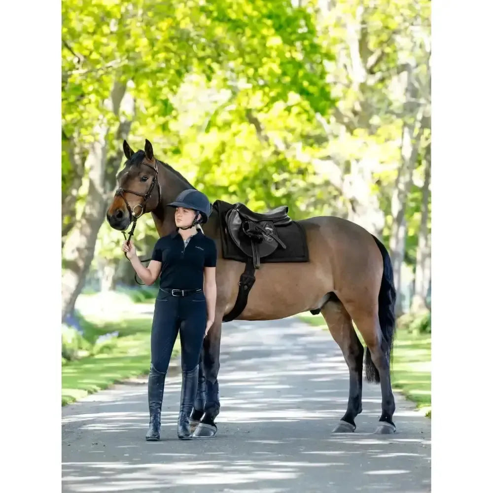 Lemieux Pillow Pad Black-Saddle Pads-Lemieux-Black-Small/Medium-Horsey Shopping