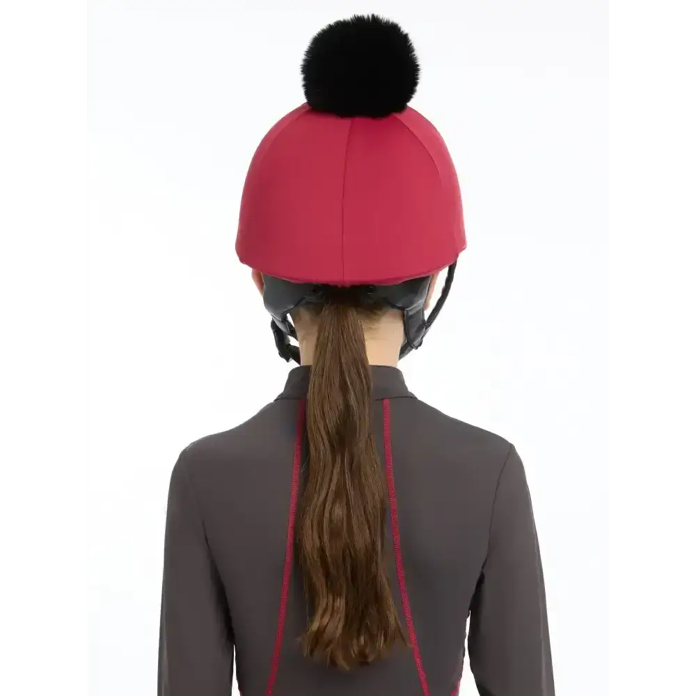 Lemieux Pippa Hat Silk Ember-Hat Silks-Lemieux-Ember-Horsey Shopping