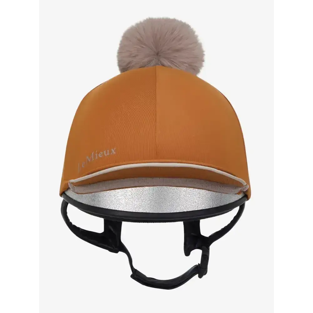 Lemieux Pippa Hat Silk Ginger-Hat Silks-Lemieux-Ginger-Horsey Shopping