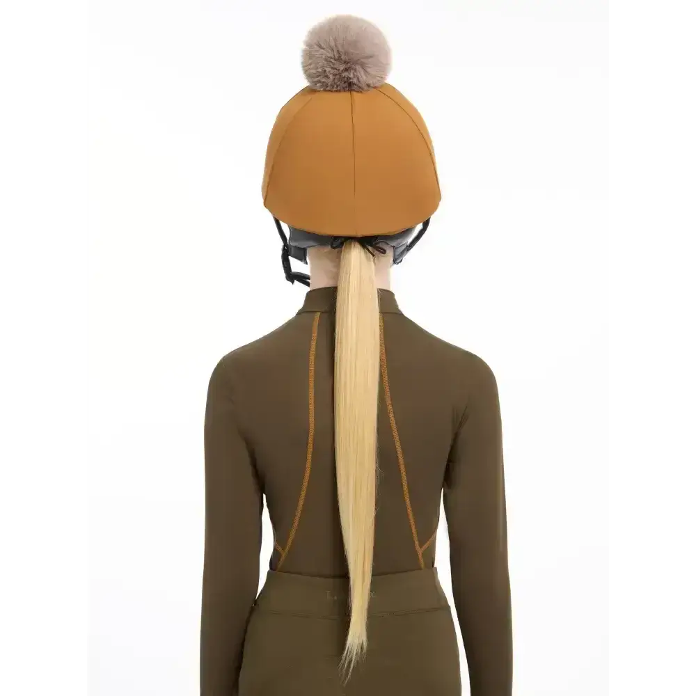 Lemieux Pippa Hat Silk Ginger-Hat Silks-Lemieux-Ginger-Horsey Shopping