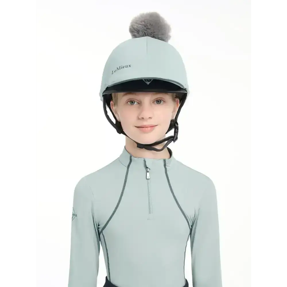 Lemieux Pippa Hat Silk Glacier-Hat Silks-Lemieux-Glacier-Horsey Shopping