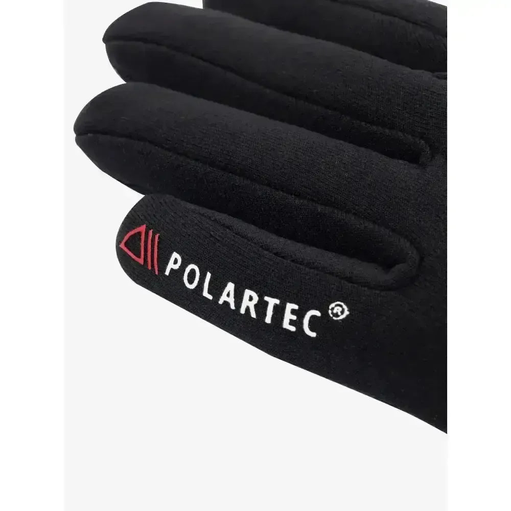 Lemieux Polartec Gloves Black-Riding Gloves-Lemieux-X Large-Horsey Shopping