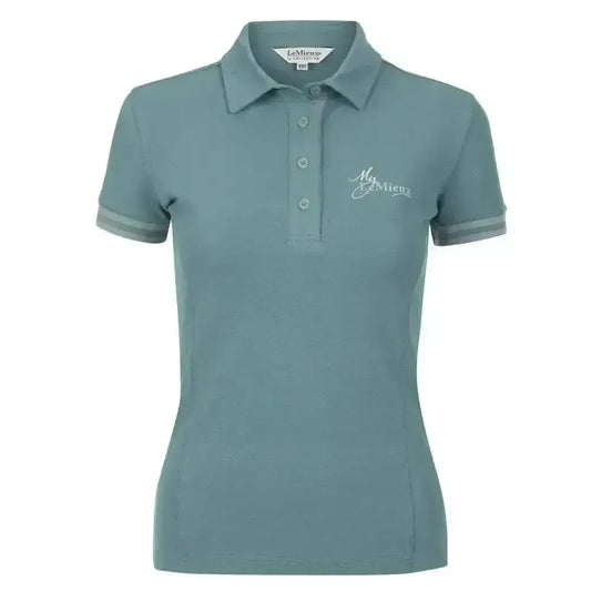 Lemieux Polo Shirt Sage-Polo Shirts-Lemieux-X Large-Horsey Shopping