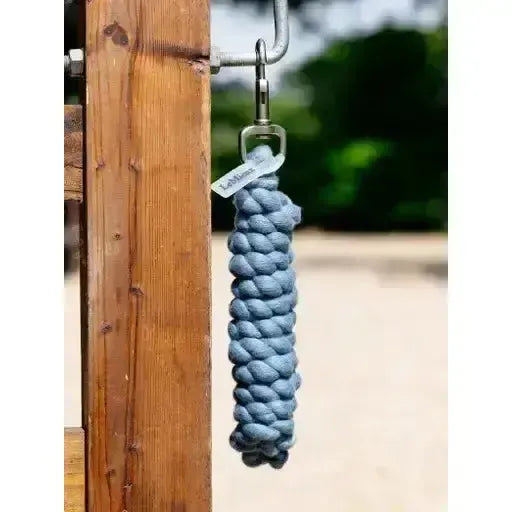 Lemieux Polycotton Leadrope Ice Blue-Lead Ropes-Lemieux-Ice Blue-One Size-Horsey Shopping