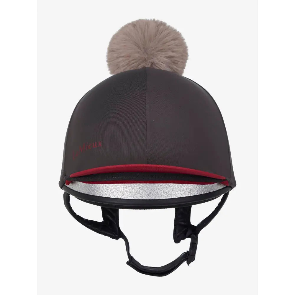 Lemieux Pom Hat Silk Cinder-Hat Silks-Lemieux-Cinder-Horsey Shopping