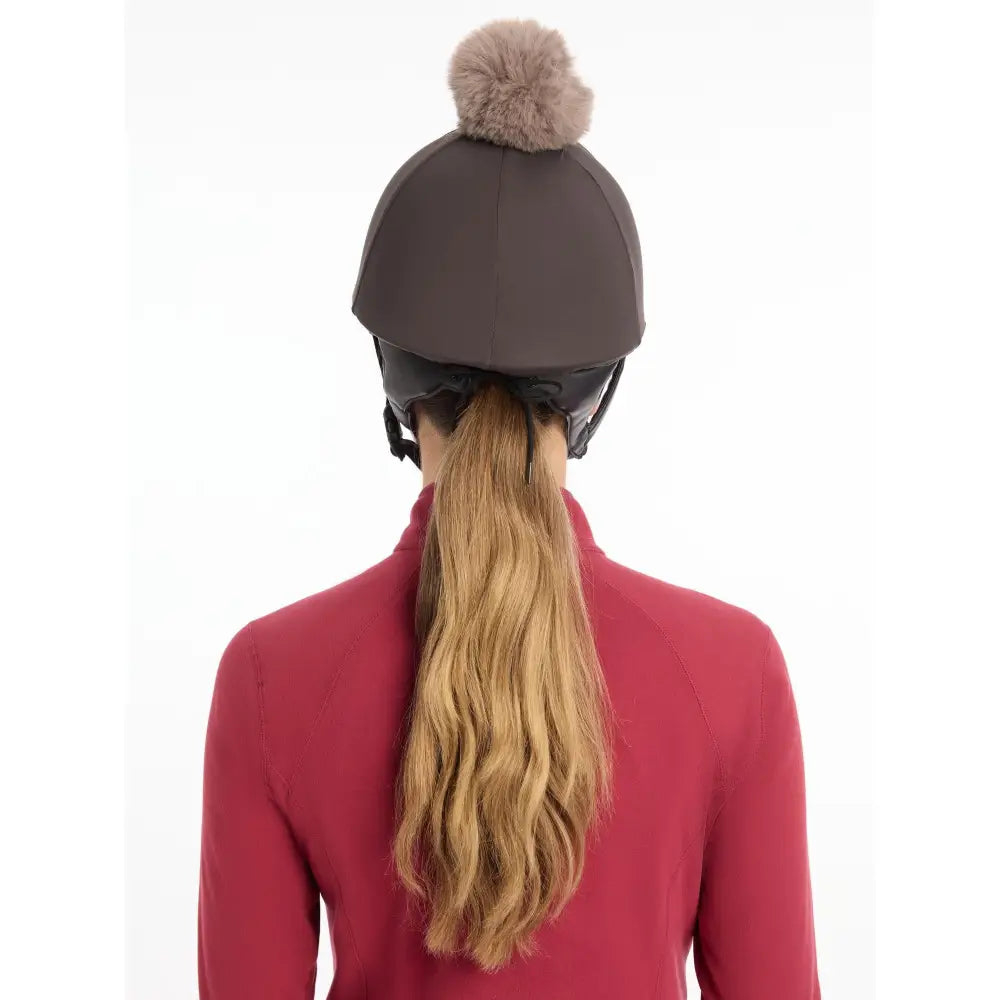 Lemieux Pom Hat Silk Cinder-Hat Silks-Lemieux-Cinder-Horsey Shopping