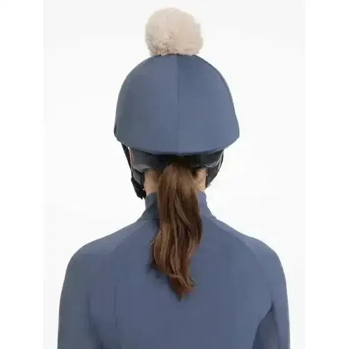 Lemieux Pom Hat Silk Dusk/Mimosa-Hat Silks-Lemieux-Dusk/Mimosa-One Size-Horsey Shopping