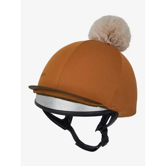 Lemieux Pom Hat Silk Ginger-Hat Silks-Lemieux-Ginger-Horsey Shopping