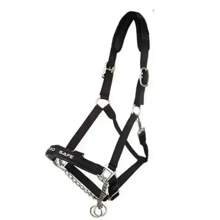 Lemieux ProSafe Headcollar Black-Control Headcollars-Lemieux-Pony-Horsey Shopping