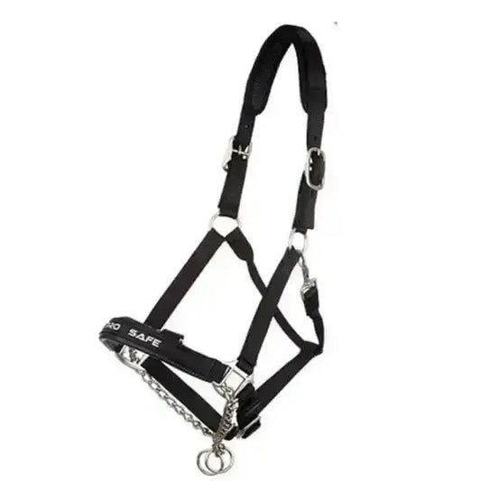Lemieux ProSafe Headcollar Black-Control Headcollars-Lemieux-Pony-Horsey Shopping