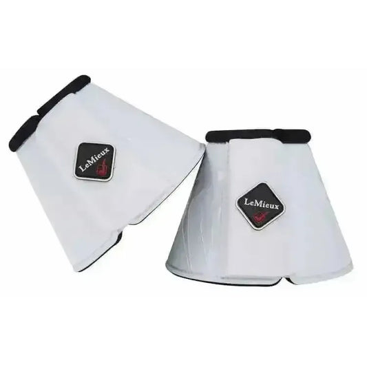 Lemieux ProShell Over Reach Boots White-Over Reach Boots-Lemieux-White-Medium-Horsey Shopping