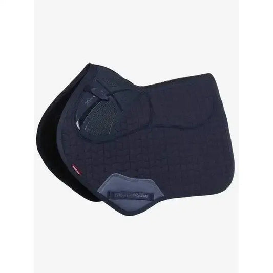 Lemieux ProSorb Plain 2 Pocket Close Contact Square Navy-Saddle Pads-Lemieux-Large-Navy-Horsey Shopping