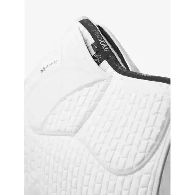 Lemieux ProSorb Plain 2 Pocket Close Contact Square White-Saddle Pads-Lemieux-Large-White-Horsey Shopping