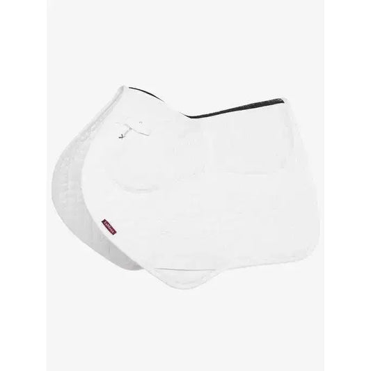 Lemieux ProSorb Plain 2 Pocket Close Contact Square White-Saddle Pads-Lemieux-Large-White-Horsey Shopping