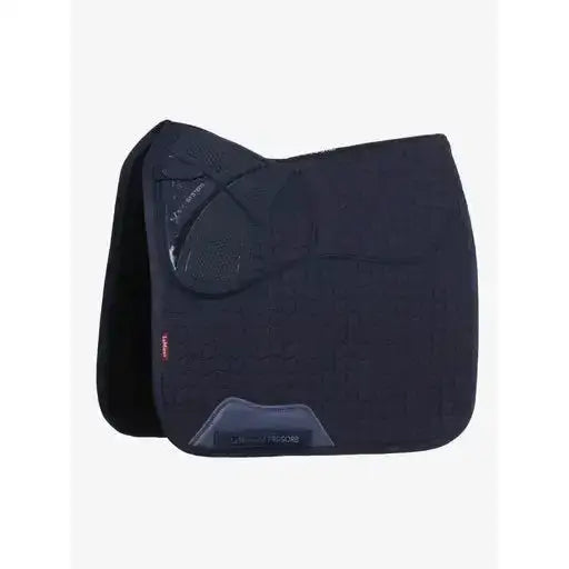 Lemieux ProSorb Plain 2 Pocket Dressage Square Navy-Dressage Saddle Pads-Lemieux-Large-Navy-Horsey Shopping