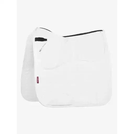 Lemieux ProSorb Plain 2 Pocket Dressage Square White-Dressage Saddle Pads-Lemieux-Large-White-Horsey Shopping